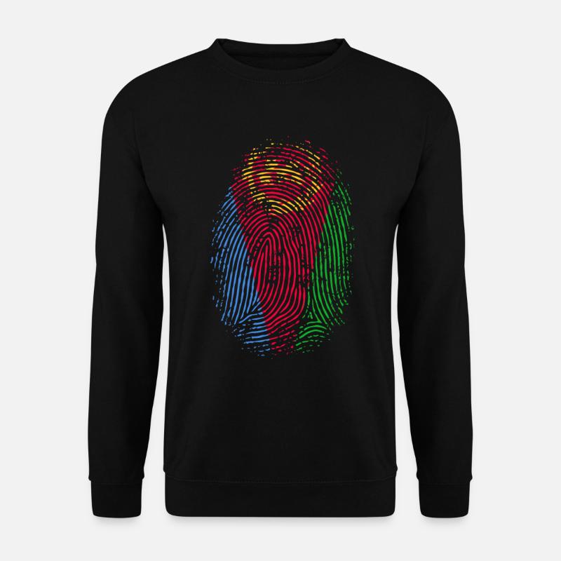 TEAM ERITREA - Unisex Sweatshirt - black