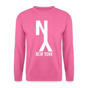 New York - Unisex Sweatshirt - pink - Front