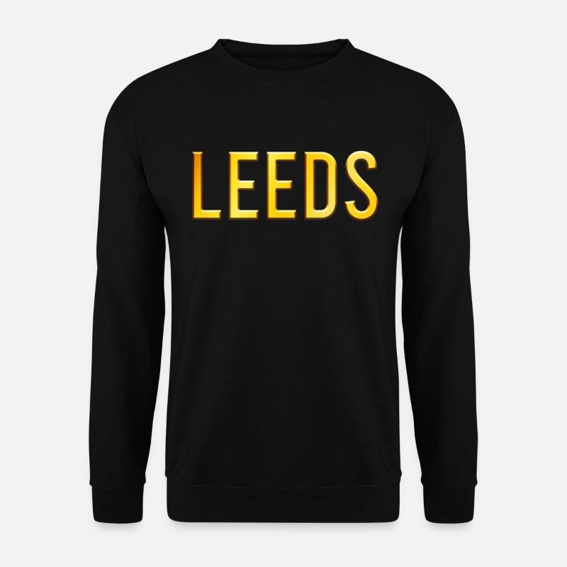 Leeds - Unisex Pullover - Schwarz