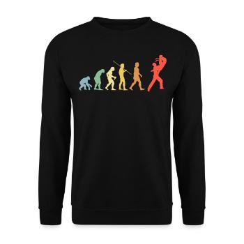 Dancing Evolution Retro Dance Sport Dancer - Sweat-shirt Unisexe - noir - Devant - Alina (178cm) & Michal (187cm)