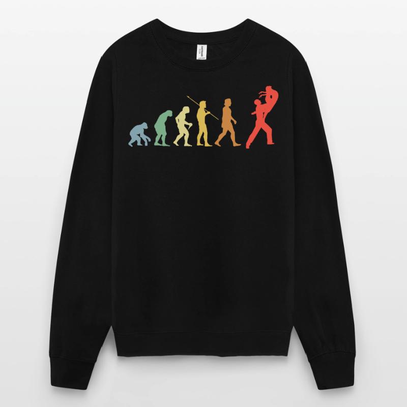 Dancing Evolution Retro Dance Sport Dancer Unisex Sweatshirt
