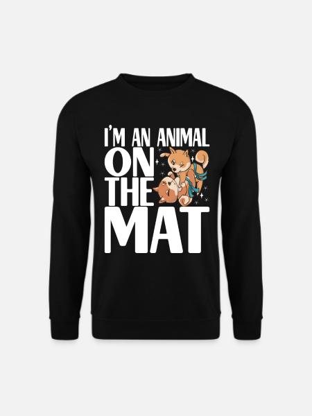 Brazilian Jiu Jitsu Grappling - Unisex Sweatshirt - black