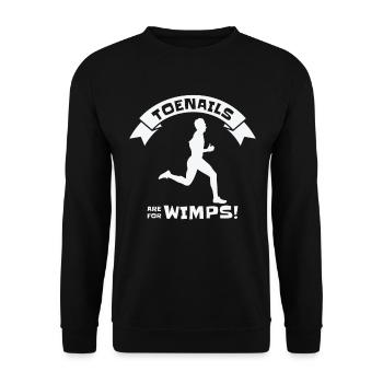Jogger Runner Marathon Jogging Ski de fond - Sweat-shirt Unisexe - noir - Devant - Alina (178cm) & Michal (187cm)