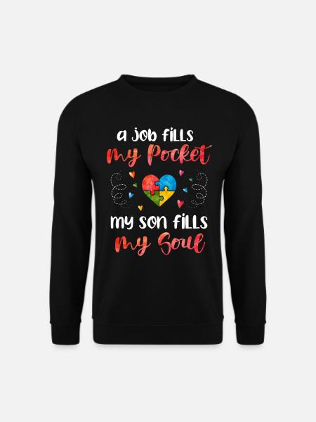 Autism - Unisex Sweatshirt - black