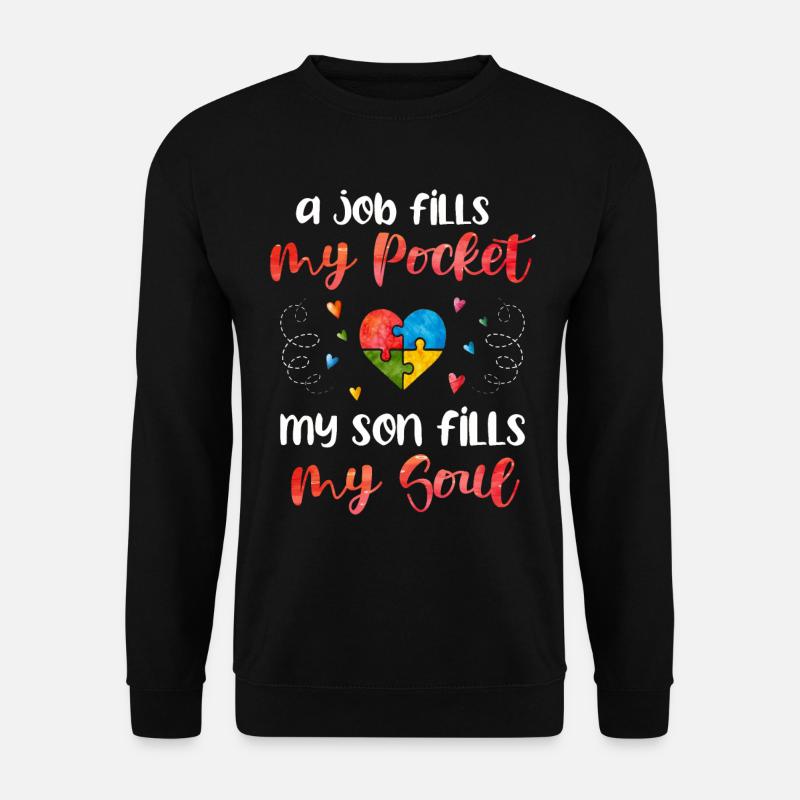 Autism - Unisex Sweatshirt - black