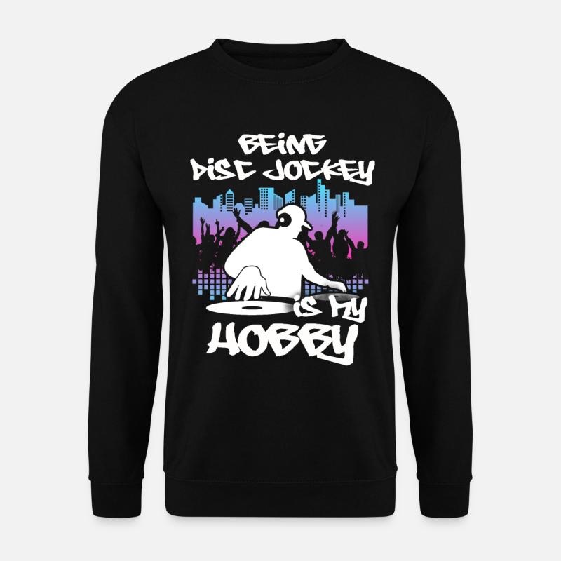 DISC JOCKEY - Unisex Sweatshirt - black