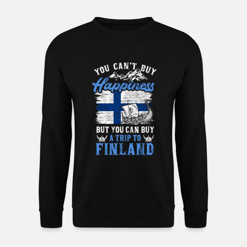 Finland - Unisex Sweatshirt - black