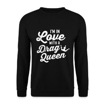 Transgenre Tshirt Transsexual Pride - Sweat-shirt Unisexe - noir - Devant - Alina (178cm) & Michal (187cm)