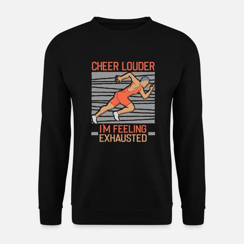 Running Marathon Runner Running - Sweat-shirt Unisexe - noir