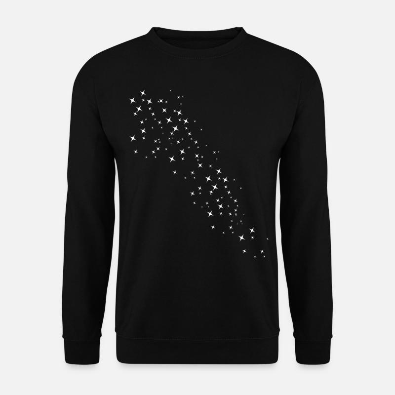 Starfall White - Unisex Sweatshirt - black