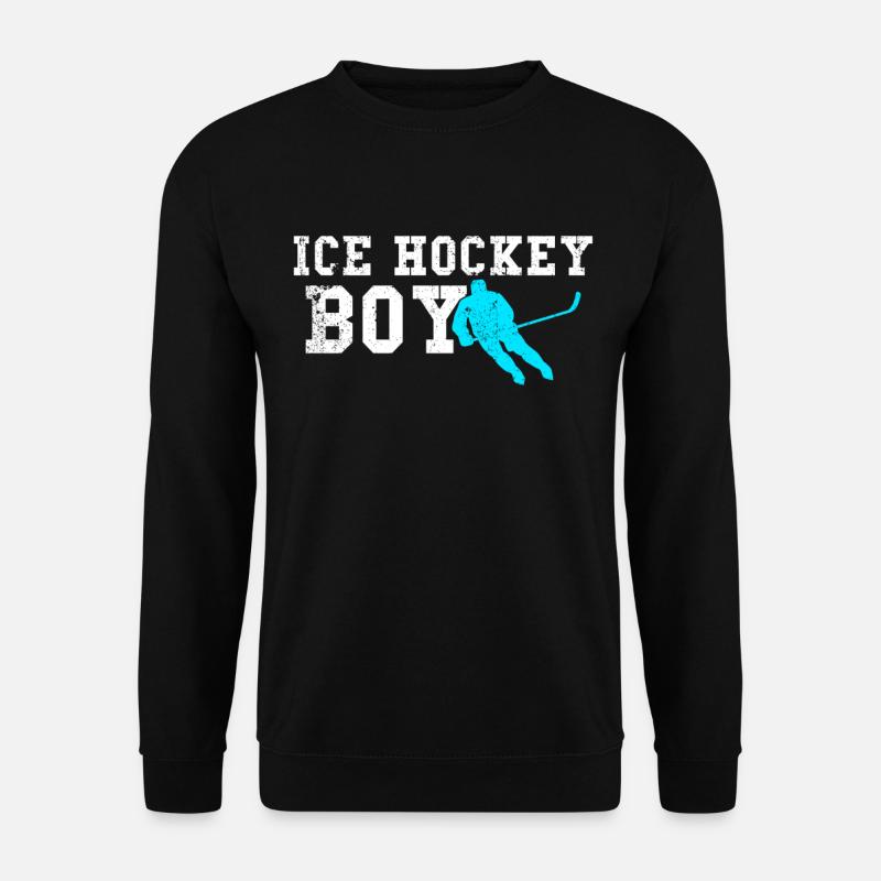 ice hockey boy - Unisex Sweatshirt - black