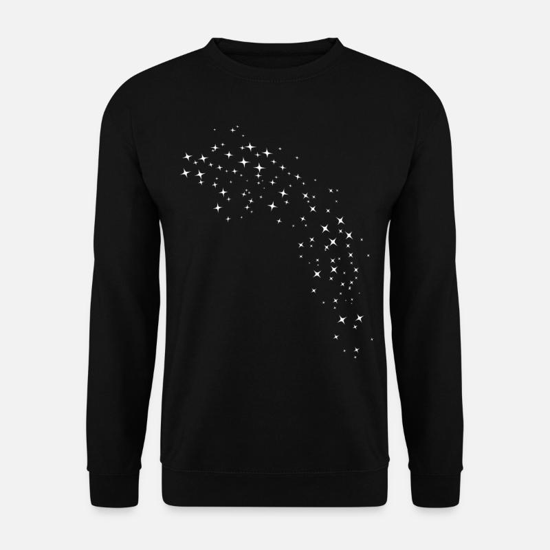 Starfall White - Unisex Sweatshirt - black
