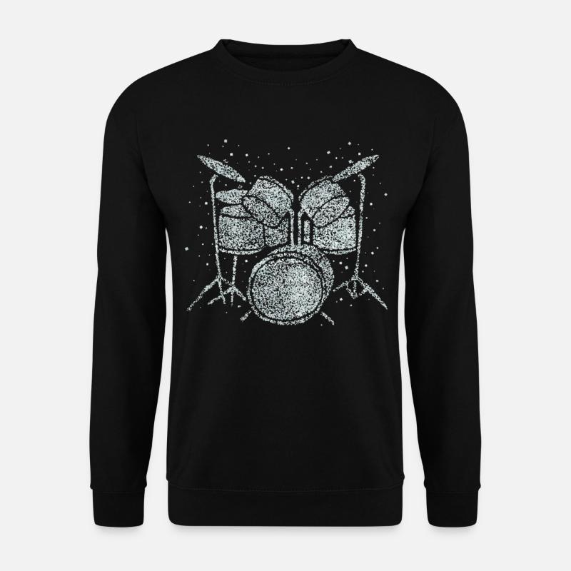 Batterie Schalgzeuger Batterie Batterie - Sweat-shirt Unisexe - noir