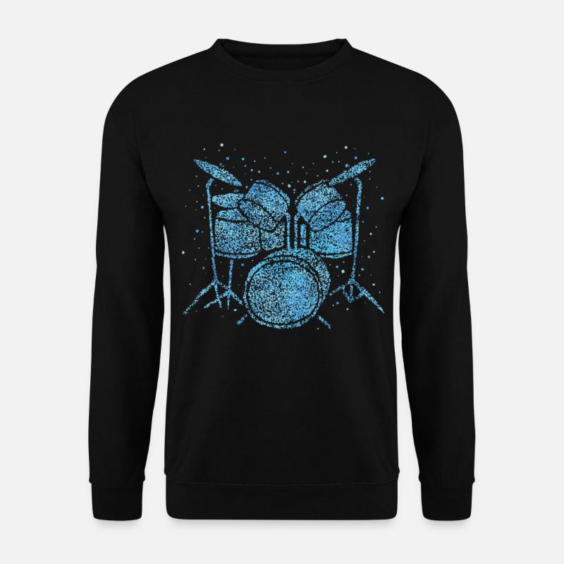 Drums Schalgzeuger Drummer Snare - Unisex Sweatshirt - black