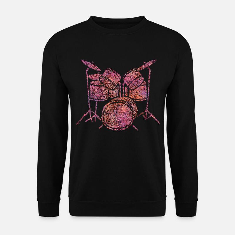 Drummer Drums Drumset - Unisex Sweatshirt - black