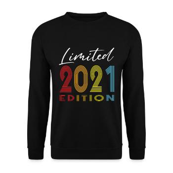 Limited Edition 2021 - Unisex Sweatshirt - black - Front - Alina (178cm) & Michal (187cm)