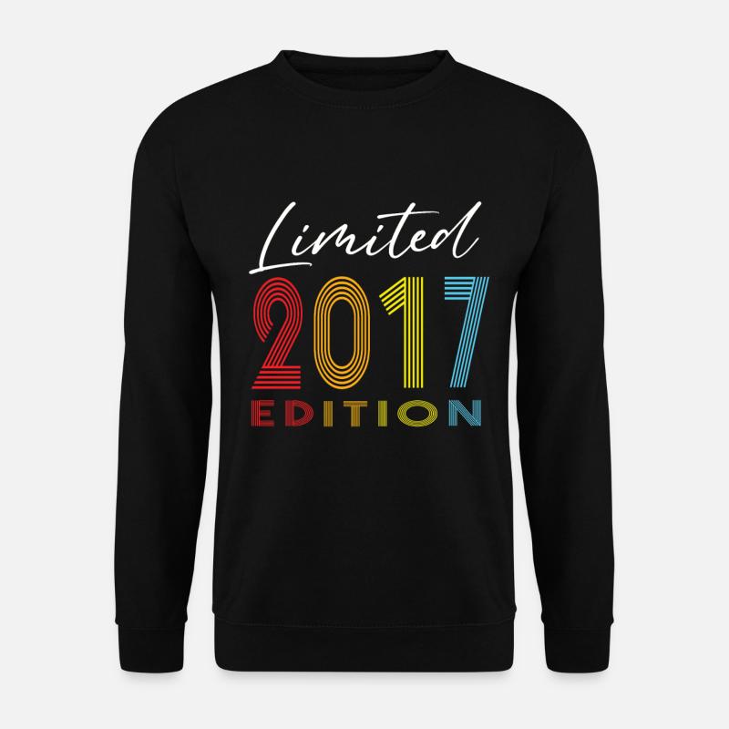 Limited Edition 2017 - Unisex Sweatshirt - black