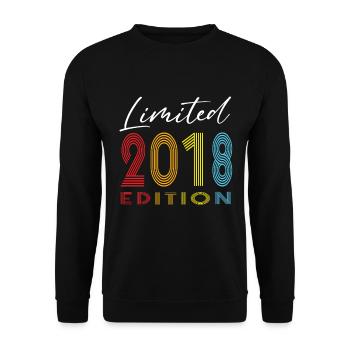 Limited Edition 2018 - Unisex Pullover - Schwarz - Vorne - Alina (178cm) & Michal (187cm)