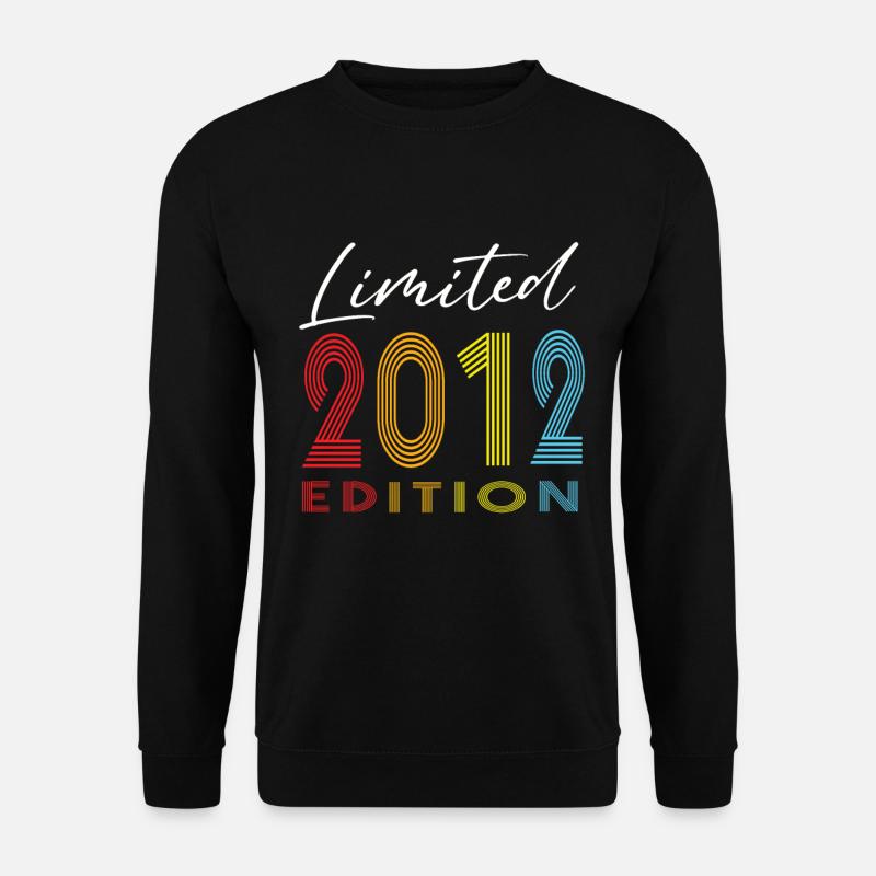 Limited Edition 2012 - Unisex Pullover - Schwarz