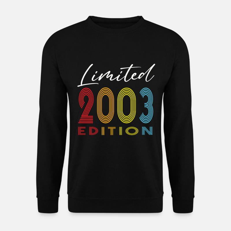 Limited Edition 2003 - Unisex Sweatshirt - black