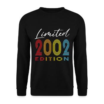 Édition limitée 2002 - Sweat-shirt Unisexe - noir - Devant - Alina (178cm) & Michal (187cm)