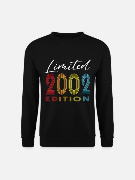 Limited Edition 2002 - Unisex Sweatshirt - black
