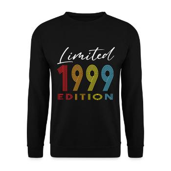 Édition limitée 1999 - Sweat-shirt Unisexe - noir - Devant - Alina (178cm) & Michal (187cm)