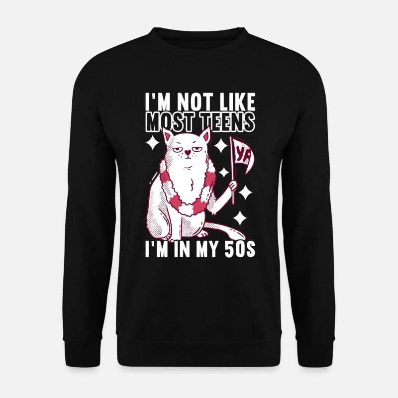 Grumpy Birthday - Unisex Pullover - Schwarz