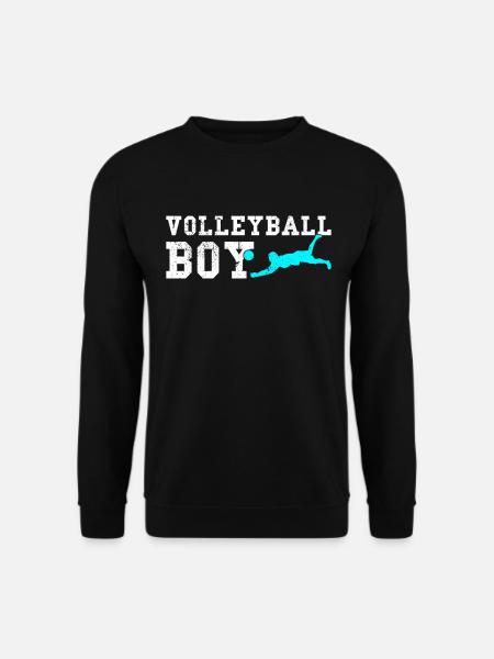 Volleyball boy - Unisex Pullover - Schwarz