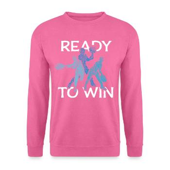 Tennis Player Coach Tennis Padel Game - Unisex Sweatshirt - pink - Front