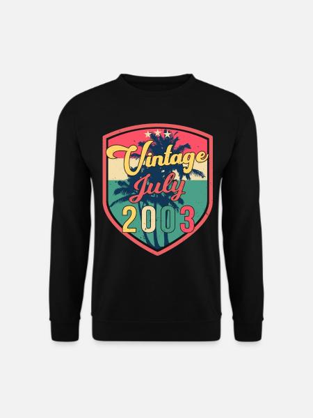 Original July 2003 - Unisex Sweatshirt - black