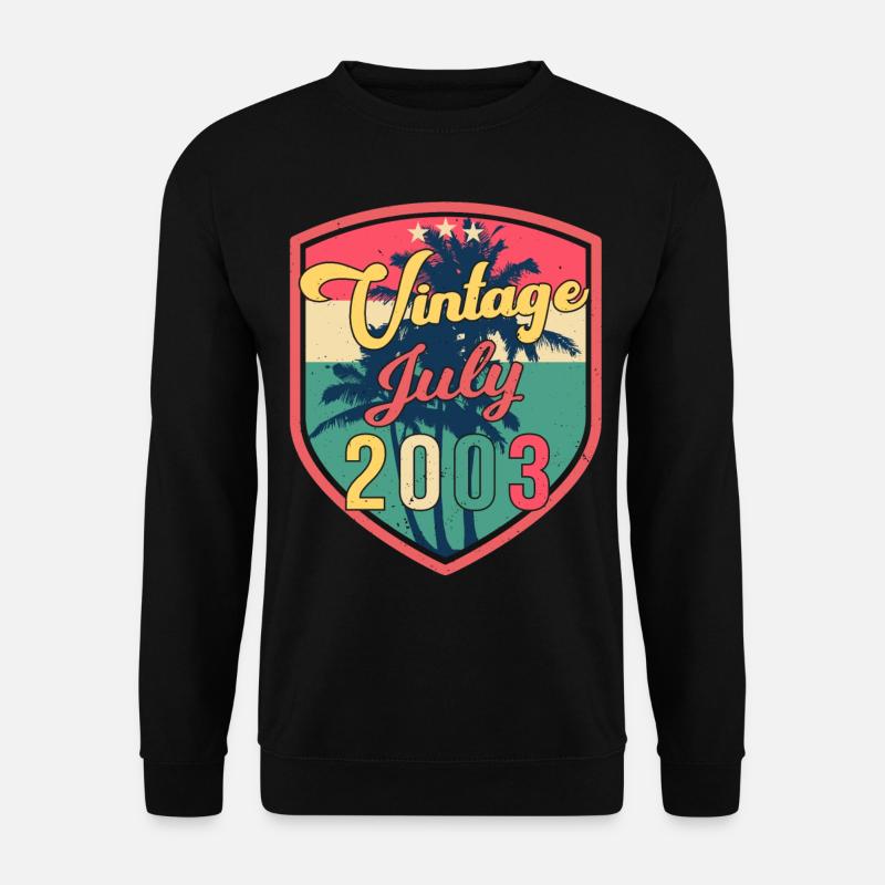 Original July 2003 - Unisex Sweatshirt - black
