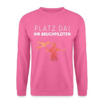 Modellflugzeug RC Ferngesteuerte Flieger - Unisex Pullover - Pink - Vorne