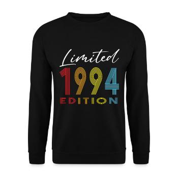 Édition limitée 1994 - Sweat-shirt Unisexe - noir - Devant - Alina (178cm) & Michal (187cm)