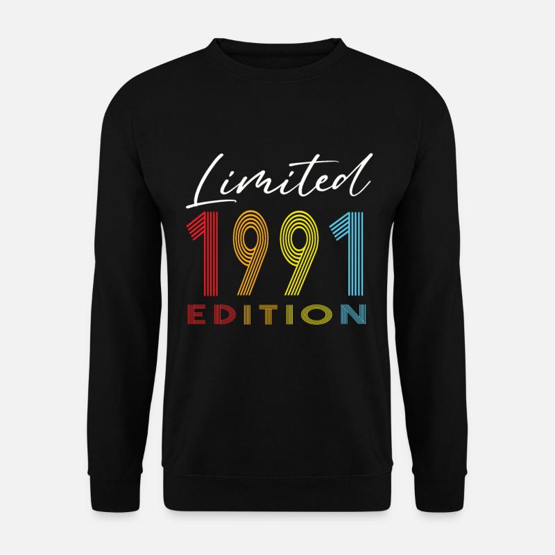 Édition limitée 1991 - Sweat-shirt Unisexe - noir