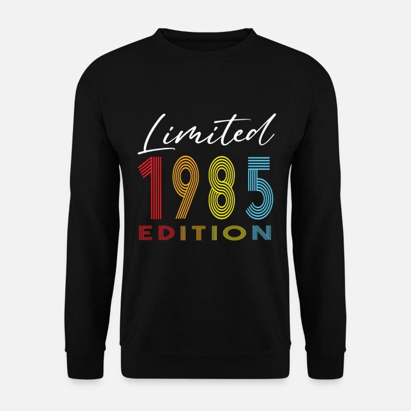 Limited Edition 1985 - Unisex Pullover - Schwarz