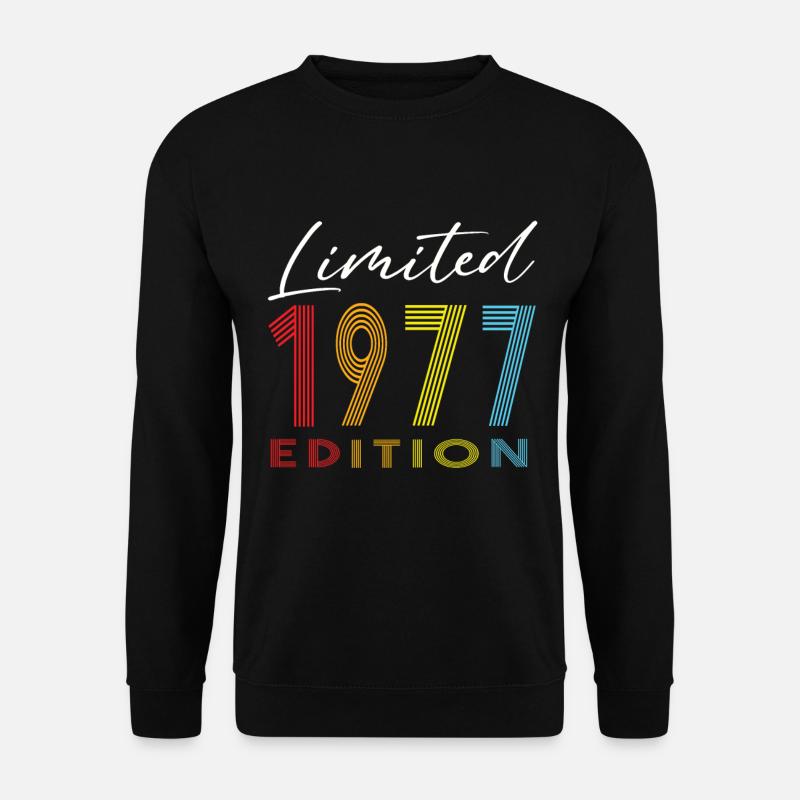Limited Edition 1977 - Unisex Pullover - Schwarz