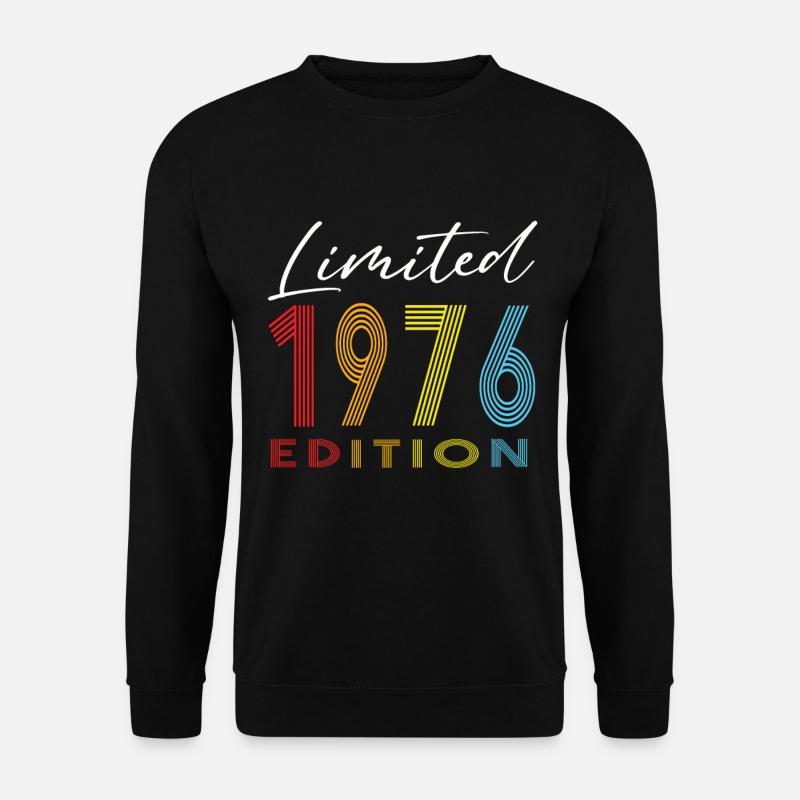 Limited Edition 1976 - Unisex Pullover - Schwarz