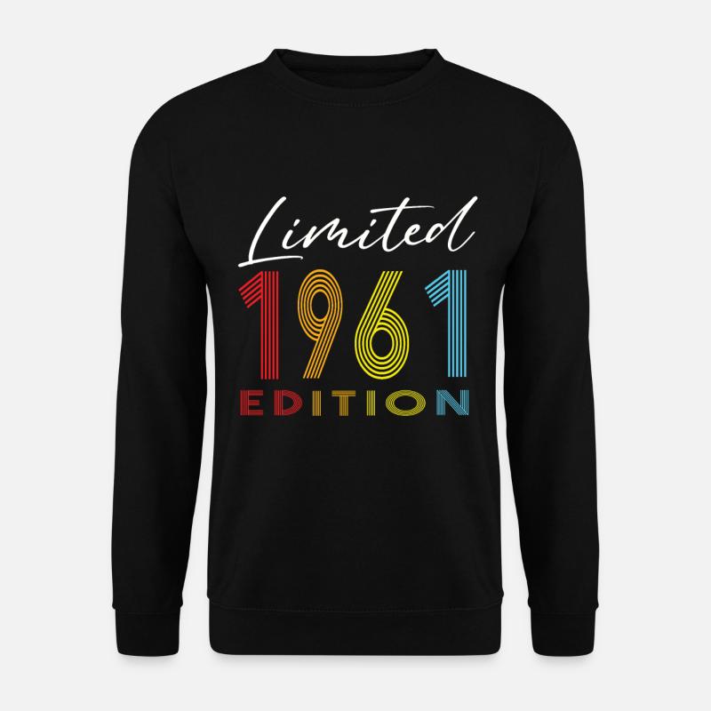 Limited Edition 1961 - Unisex Pullover - Schwarz