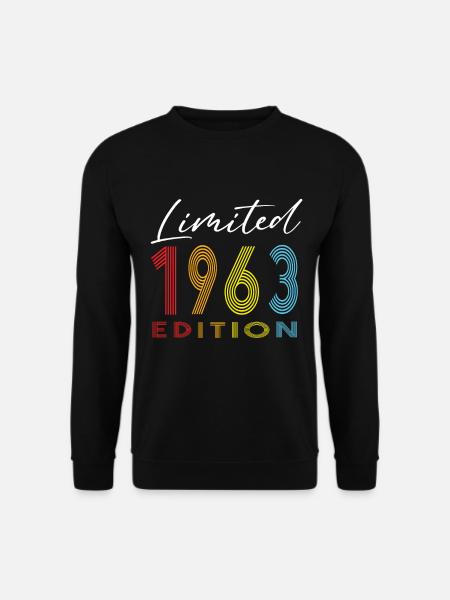 Limited Edition 1963 - Unisex Pullover - Schwarz