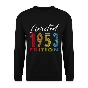 Édition limitée 1953 - Sweat-shirt Unisexe - noir - Devant - Alina (178cm) & Michal (187cm)