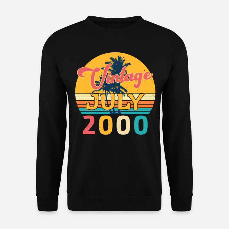 Année de construction Juillet 2000 - Sweat-shirt Unisexe - noir