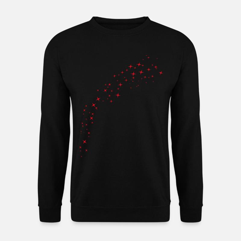 Arc d’étoile rouge parfait - Sweat-shirt Unisexe - noir