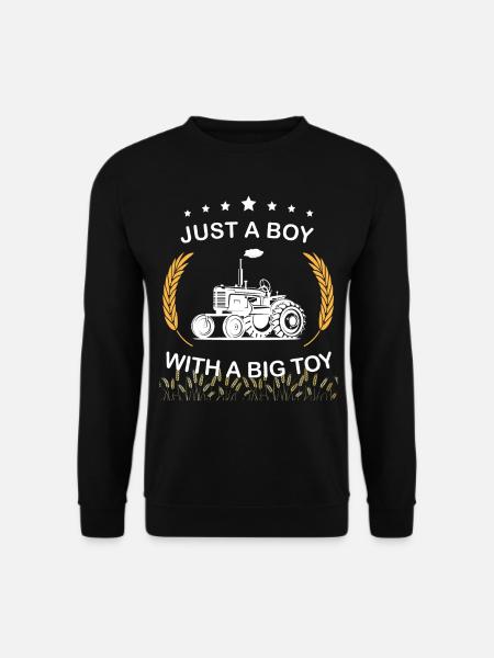 Tractor - Unisex Sweatshirt - black