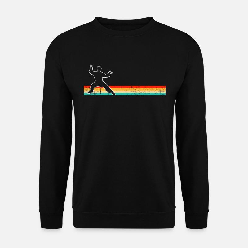 Karate Martial Arts Retro - Unisex Sweatshirt - black