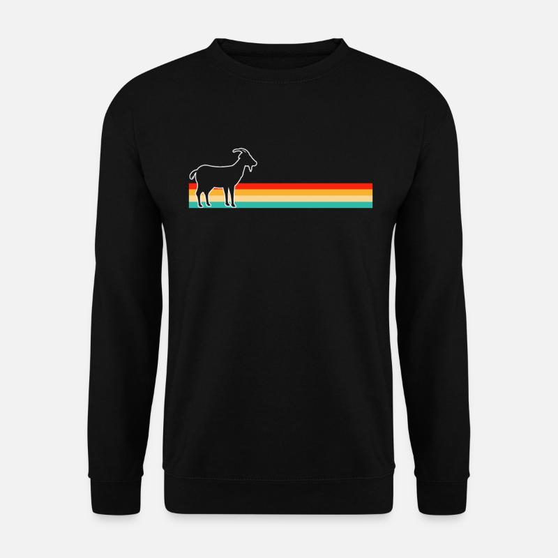 Goat Retro - Unisex Sweatshirt - black