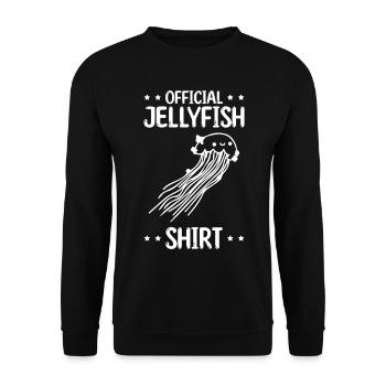 Chemise officielle Jellyfish Jellyfish - Sweat-shirt Unisexe - noir - Devant - Alina (178cm) & Michal (187cm)