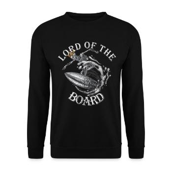 Lord du Conseil d’administration - Sweat-shirt Unisexe - noir - Devant - Alina (178cm) & Michal (187cm)