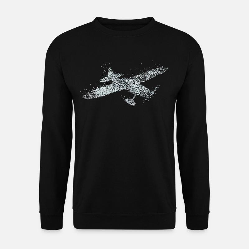 Modellbau Modellflugzeugbauer Flieger - Unisex Sweatshirt - black