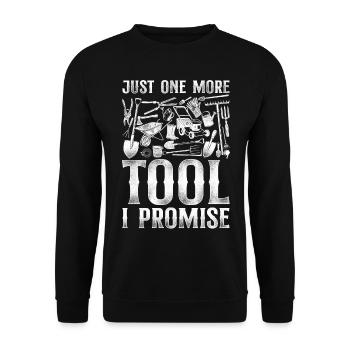 Landscaper Landscaping Landscape - Unisex Pullover - Schwarz - Vorne - Alina (178cm) & Michal (187cm)